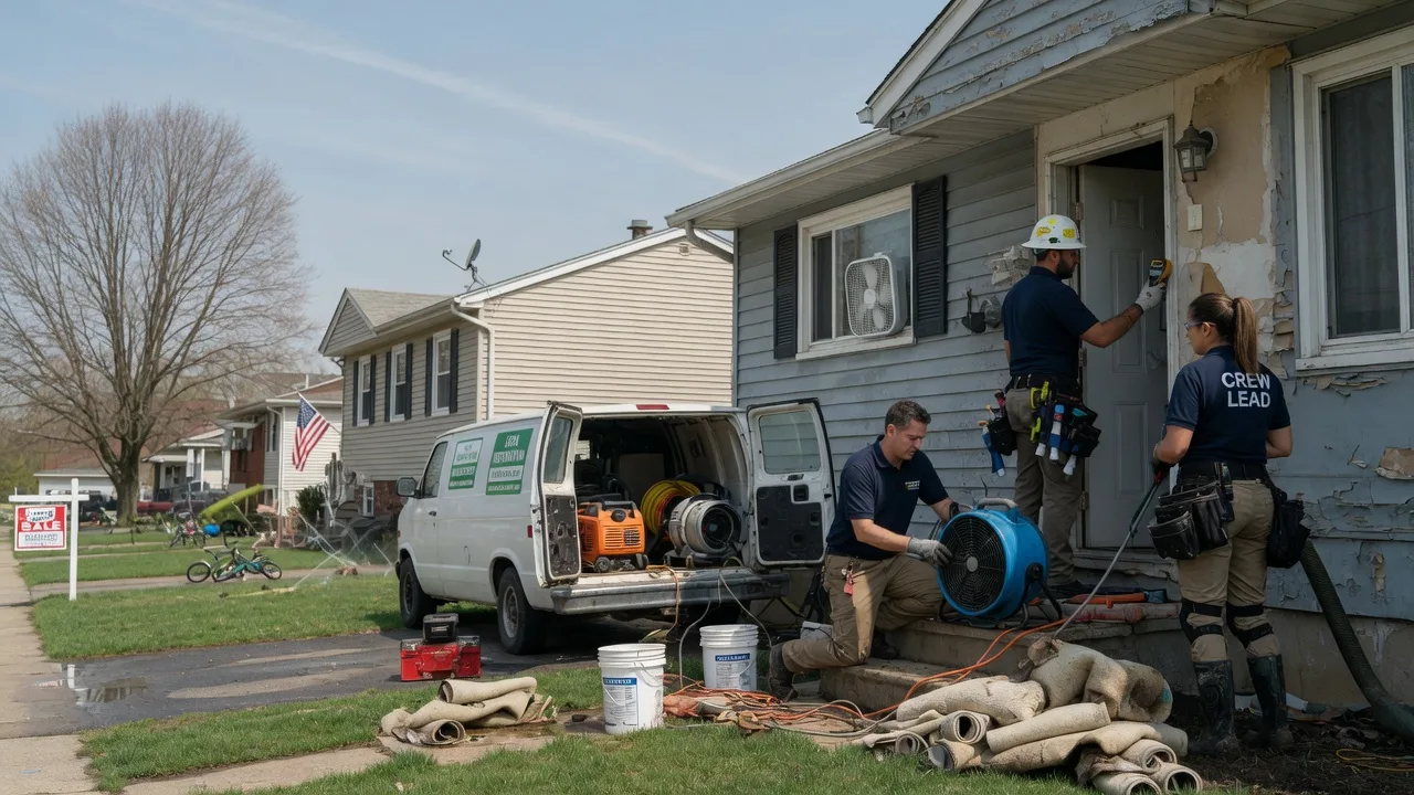 Flood Cleanup in Kunkletown, PA near me