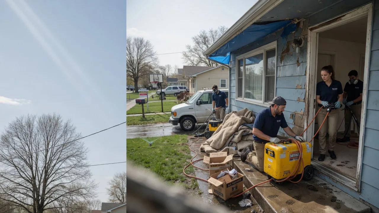 Basement Flood Cleanup in Kunkletown, PA near me